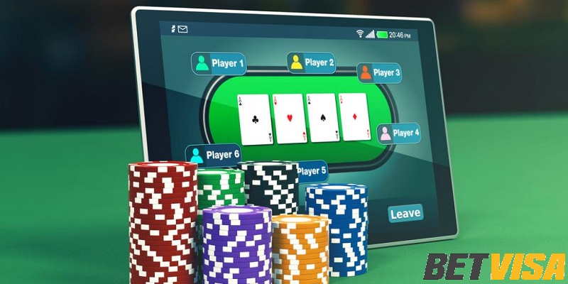 Quy trình các vòng đấu của một ván Poker tại Betvisa Pro